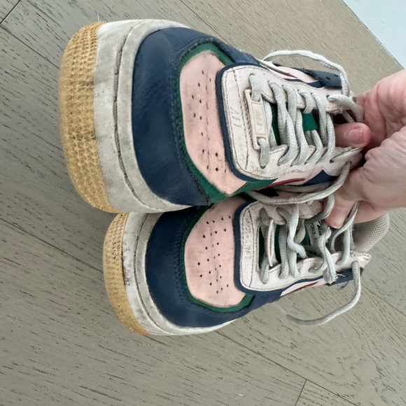 Nike Air Force 1 Low Green Pink Blue Shadow - Picture 8 of 8